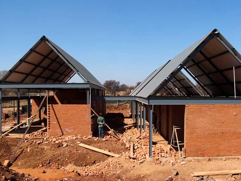 Architect-designed steel-frame house near Irene, Pretoria