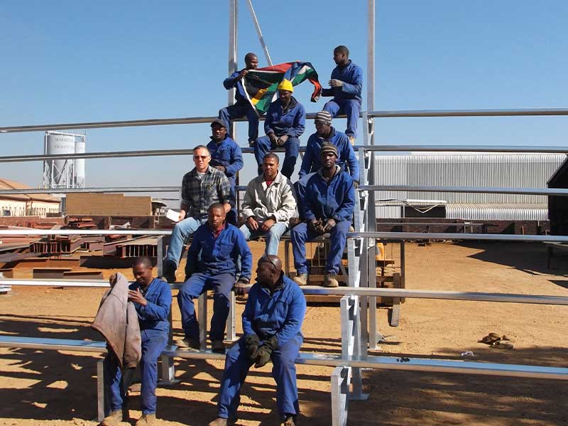 Steel Structure Soccer Stadium